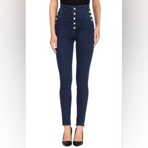 J Brand Natasha Sky High' High Rise Skinny Jeans ( Allegiance)